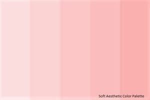 soft aesthetic color palette